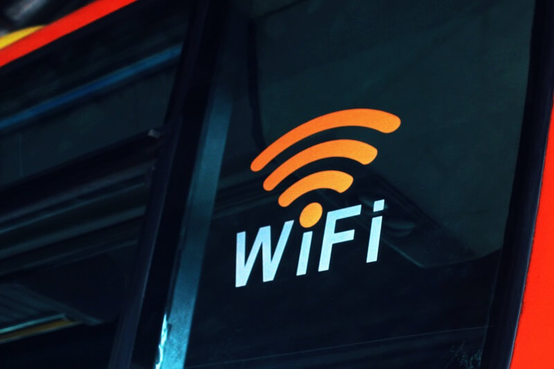 Wifi logo - is there a quick way to find a wifi password?